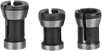 Set van 3 Router Collets voor 6/6.35/8mm - Adapter voor Houtbewerking, Frezen en Graveren