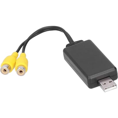 Convertisseur Vidéo Audio pour Voiture Câble Adaptateur Lecteur DVD Auto pour Hôte Android TS7 TS9 TS10 FYT8210 3560DH gray