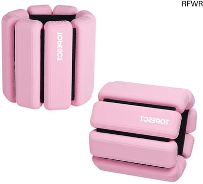 RFWR® Verstelbare polsgewichten - Set van 2 - Perfect voor yoga, dans, pilates, en cardio