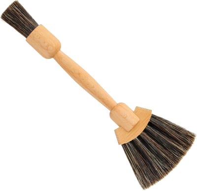 Waaierstofborstel 27 cm voor smalle spleten en kleine hoeken