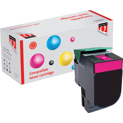Tonercartridge Quantore alternatief tbv Lexmark C540H1MG rood