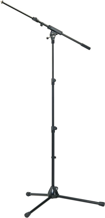 König & Meyer 252 microfoonstatief, zwart uitschuifbare zwenkarm - Microfoon statief