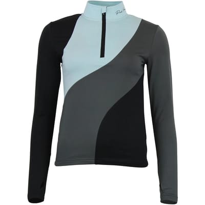 Dames met lange mouwen zip T-shirt Peak Mountain Aramis