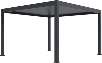Orion Premium overkapping E-LED - 300 x 400 cm - antraciet - met elektrisch lamellen dak en LED