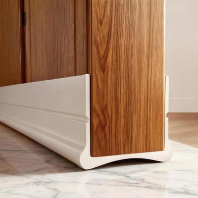 Dailygoods- Tochtstrip 93 cm - Zelfklevend - Siliconen - Geluidsabsorberend - Windstopper - Voor woning/badkamer - Deurafdichting