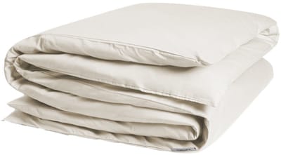 Yumeko dekbedovertrek katoensatijn warm wit 260x240 (zonder slopen) - Bio, eco & fairtrade