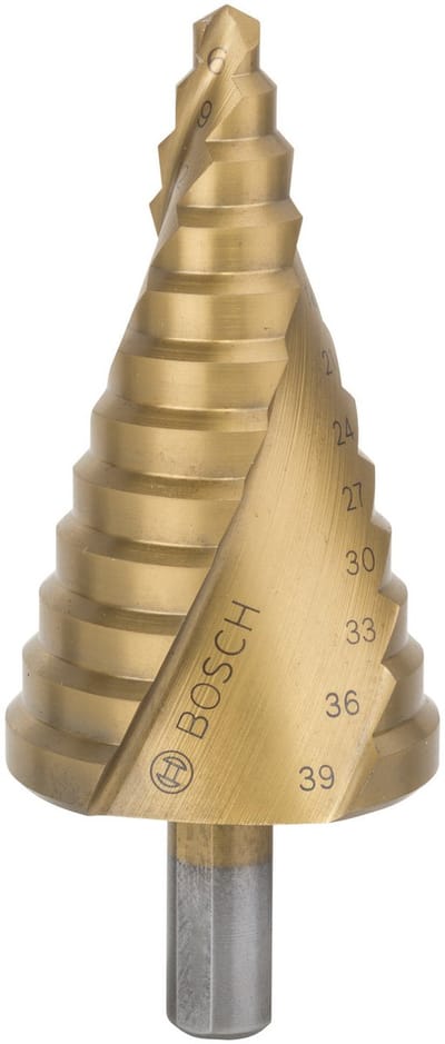 Bosch Stappenboor HSS-TiN 6-39 x 93,5 mm - 2608587431