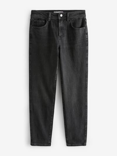 Next - Dames - Mom-jeans met comfort stretch - Zwart