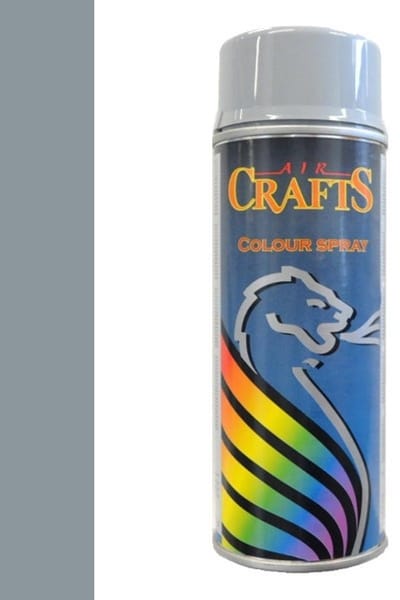Motip aircrafts hoogglans lak RAL 7001 zilvergrijs - 400 ml.