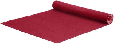 GJ Floors - Basic loper Tokyo | Bordeauxrood - Breedte x Lengte: 1 meter / 3 meter