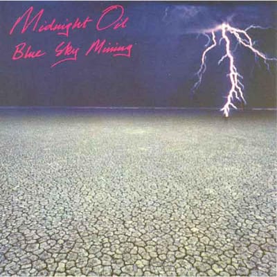 CD MIDNIGHT OIL - Blue Sky Mining 4656532 CBS, Sprint Mus 1990 Australië Rock Gebruikt gray