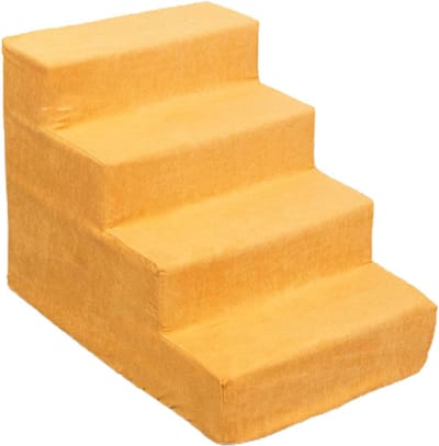 Opvouwbare Huisdierladder - Honden Trappetje - Huisdieren Helpen - Zachte Spons - 48 cm x 38 cm x 20 cm