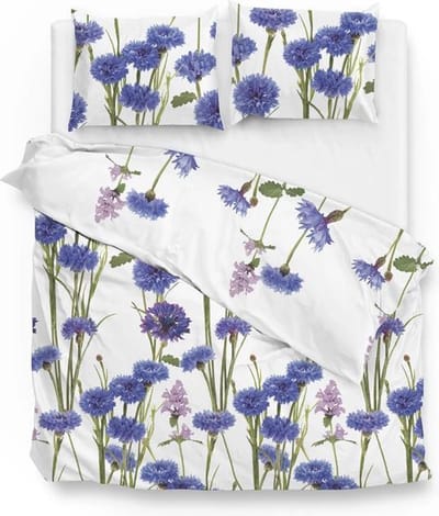 Zo! Home Phine Dekbedovertrek - Lits-jumeaux - 240x200/220 cm - Purple
