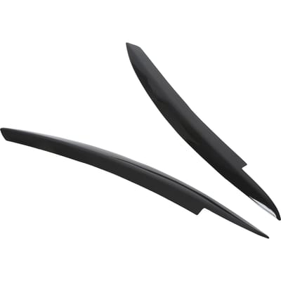 Set Koplampwenkbrauwen Auto Links Rechts Glanzend Zwart Modificatie Vervanging voor 6 MK6 2008?2012 gray