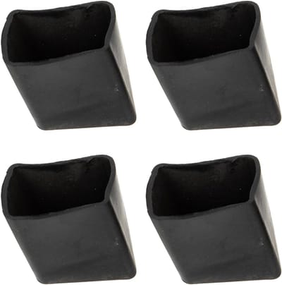 Rubberen antislip ladderpoten, 4 stuks vervangdoppen voor klapladders, telescopische ladders en bouwprojecten