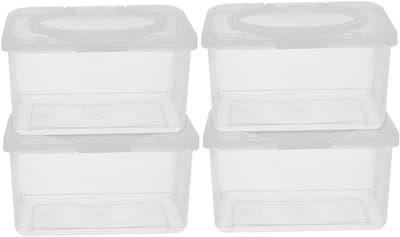 Navulbare Doekjes Dispenser - Opbergdoos Vochtige Doekjes - Babyverzorging Thuis - Ergonomisch Ontwerp Eén Hand - 19.50x12.50x9.00cm - Transparant