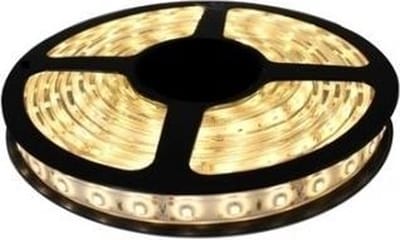 7,5 meter - warm wit - 120 LED's per meter - LED strip - 12 volt - IP67 Waterdicht - 3528 SMD - dimbaar