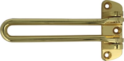 AMIG kierstandhouder - 1x - 120mm - messing - incl schroeven - inbraakbeveiliging