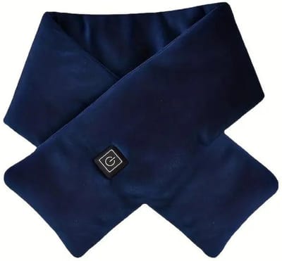 Bovista Verwarmde Sjaal - Elektrische Sjaal - Oplaadbaar - USB - Winter - Dames - Heren - Meisje - Jongen - Warm - Blauw