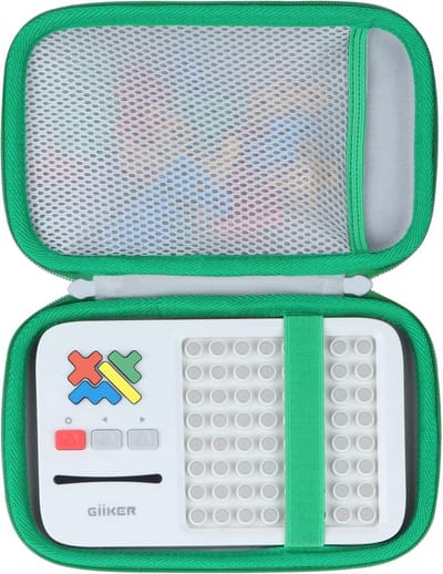 Harde Beschermhoes voor Puzzelspellen - Wit en Groen