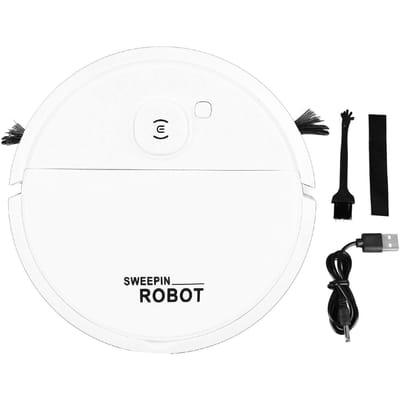 Robotstofzuiger Slim Krachtige Zuigkracht Automatisch Veegmachine Robotstofzuiger met Borstel voor Thuis