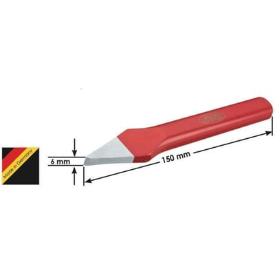 Vigor V1222 Kruisbeitel Metaal 150mm