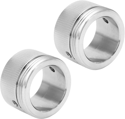Verwarmingsventiel Adapter - Thermostaat Koppeling - Radiator Instellen - Roestvrij Staal - M30 x 15 - Zilver