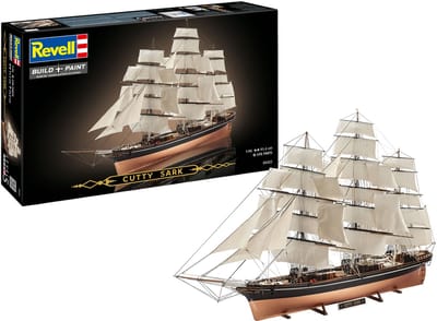 Revell Modelbouwpakket Militaire voertuigen - 05422 Cutty Sark Boat Plastic - 1:96 - Modelbouw