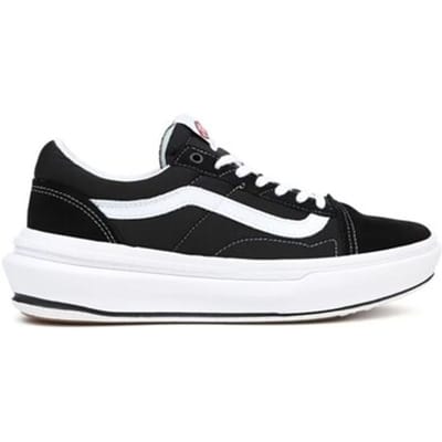Vans Old Skool Overt ComfyCush Zwart Wit Unisex Sneakers VN0A7Q5EBA2 38