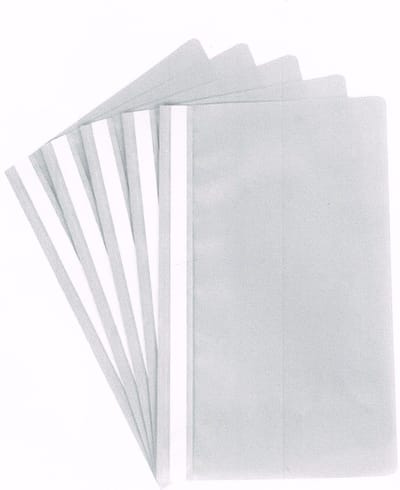 Snelhechter Quantore A4 PP grijs | 10 stuks