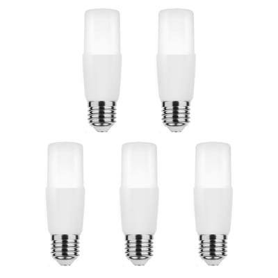 Modee E27 LED Lamp 7.9W - 700lm - 4000K - Neutraal Wit - LED Stick Lamp T37 - Vervangt 70W Halogeen Gloeilamp - 5 stuks