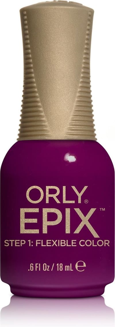 ORLY EPIX Casablanca Nagellak 18ml – Bordeaux Nagellak met Gel Effect Zonder Lamp
