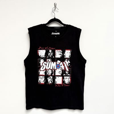 Sum 41 - All Killer No Filler Tracklist Tanktop - S - Zwart