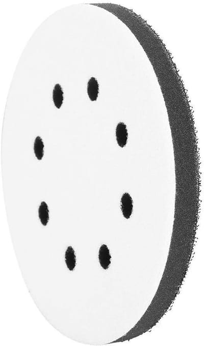 Zachte Buffer Spon-Interface Kussen van 125mm voor Schuurdisc met 8 Gaten - Perfect voor Schuren, Polijsten en Afwerken