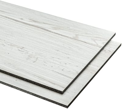 HPL Plaat - Gevelplaat Balkonplaat - Buitenbekleding Bouw - Weerbestendig Krasvast Duurzaam - 100x50 cm 6mm - Houtdecor Eiken