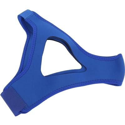 Anti-Snurk Kinband Verstelbaar Ademend Stop Snurken Band Kaakondersteuning Riem(Blauw )