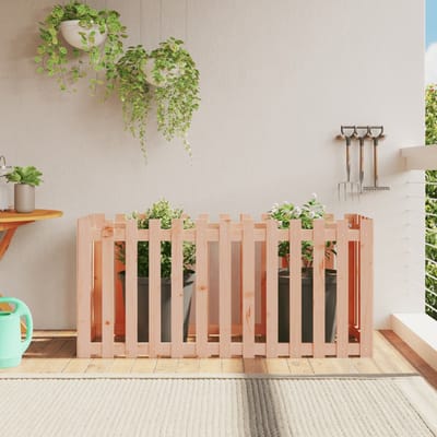 vidaXL - Plantenbak - verhoogd - hekontwerp - 150x50x70 - cm - massief - douglashout