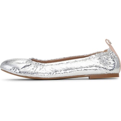 Ilse Jacobsen Panora01 Silver Taupe Size: 37 | Ballerina Shoes Outlet | Dames | Zilver