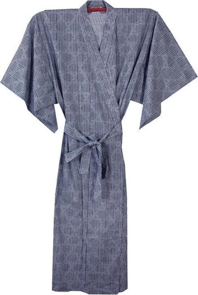 TA-HWA - Japanse Kimono - Heren Yukata - Zwart - Kagome - One Size