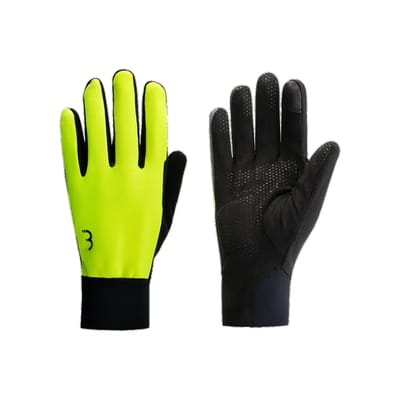 BBB Cycling ControlZone Fietshandschoenen Winter - 5 - 10 ℃ - Winddichte Wielrenhandschoenen Heren & Dames - Sporthandschoenen - Touchscreen Compatibel - Neon Geel - Maat XS - BWG-36
