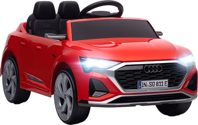 Aiyaplay Electric Ride-on Car-Kunststof, Metaal-98L x 49,5B x 43H cm-Rood