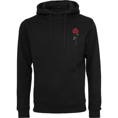 Mister Tee - Wild Rose Hoodie/trui - M - Zwart
