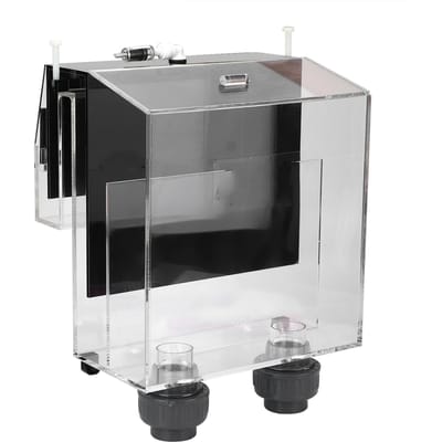 Siphon à démarrage automatique en acrylique de qualité supérieure à suspendre sur une boîte de débordement pour aquarium