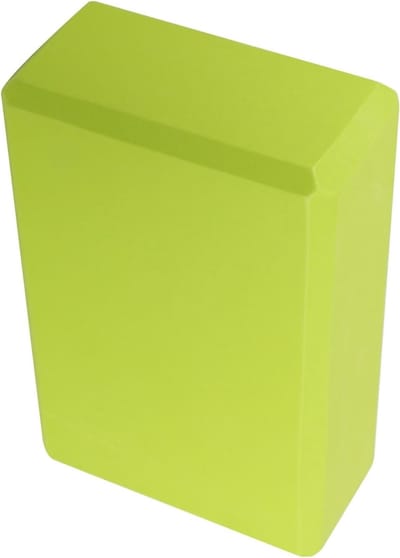 Yogablokken Hoge Dichtheid - Schuimstenen Pilates - Ondersteunende Oefeningen - Antislip EVA Materiaal - 23 x 15 x 7.6 cm