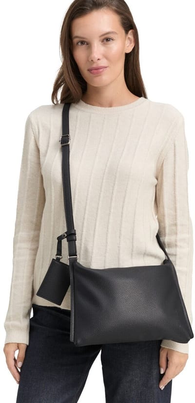 Tom Tailor - TTAMAREA M schoudertas met afneembare hanger - Maat ONESIZE - dark blue