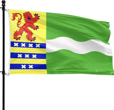 VlagDirect - Nissewaard vlag - Gemeente Nissewaard vlag - 90 x 150 cm.