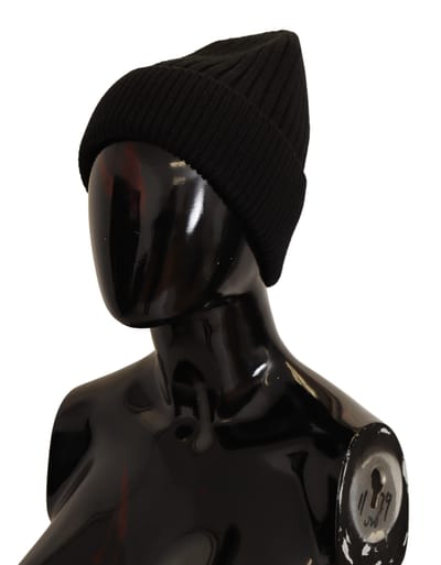 Dolce & Gabbana Black Wool Knit Women Winter Dameshoed