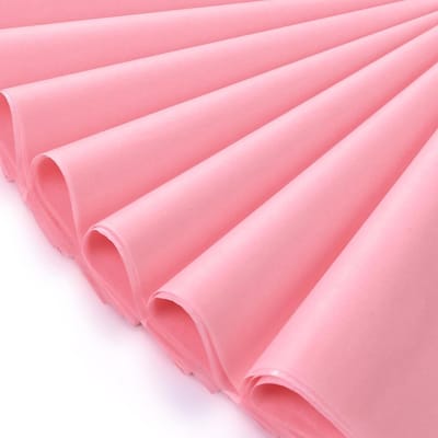 60 Vellen Roze Tissuepapier 38 x 50 cm voor Creatieve Decoratie en DIY Cadeauverpakking voor Feestjes en Bruiloften