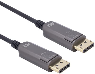 ACT 15 meter 8K DisplayPort 2.1 DP40 UHBR10 LSZH Active Optical Cable (AOC) AK4171