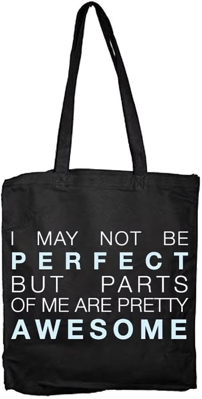 Hybris I May Not Be Perfect-draagtas SH-4-50379-H24-6